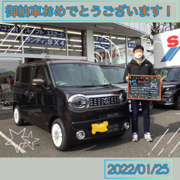ワゴンRスマイルのご納車です☆